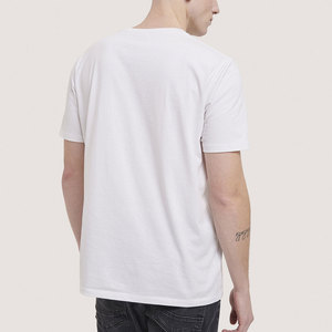 New Style Luxury Quality 100%Cotton Regular Fit Solid Color Blank <b>Tshirt</b> for Men - Product Image 3