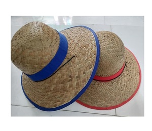 Wholesale Natural Straw Short Brim 6cm to 10cm Cowboy Sombrero Hats for Daily Party <b>Wedding</b> Farmer Beach Bar Decoration - Product Image 1