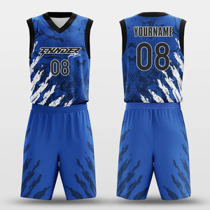 Uniforme de basket-ball de conception de maillot personnalisé en gros nouvelle conception avec logo personnalisé uniforme de basket-ball Pakistan - Product Image 2