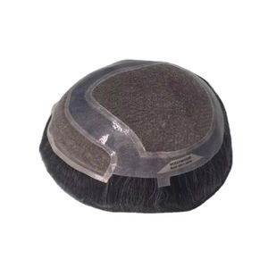 Toupee para Hombre Taz Hair, Peluca de Cabello Humano 100%, Densidad Cruda 60%-150%, Cabello Indio Remy, Resistente al Agua, Ondulado - Product Image 5