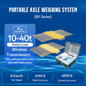 Tragbare Achswaagen-Set mit zwei Platten für dynamische und mehrere Platten für statische Wiegevorgänge, inklusive Rampen, Matten und Transportkoffer - Product Image 2