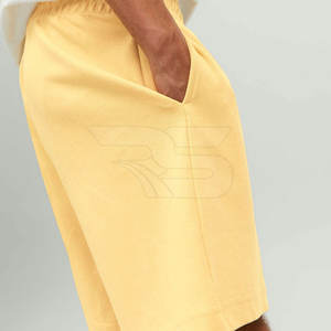 Pantalones cortos de hombre con contraste de Color a precio barato fabricados en Pakistán, pantalones cortos cómodos de alta calidad para hombre - Product Image 2