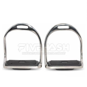 Estribos de Acero Inoxidable para Montar a Caballo, Equipo de Seguridad para Montar con Silla Inglesa y Occidental 2026 - Product Image 5