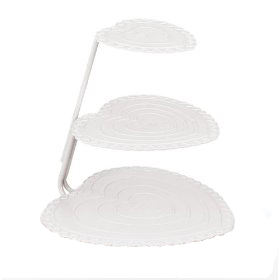 Vajilla de Hotel, accesorios de decoración, fiestas de cumpleaños, soporte para servidor de pasteles, diseño clásico, soporte para pastel de taza ecológico - Product Image 6