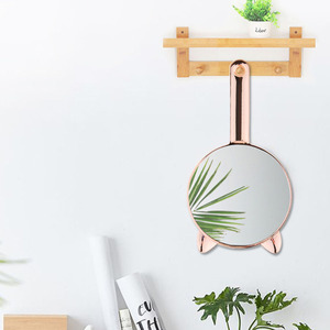 Lovely Cat Hand Mirror Travel Handheld Mirror Cat Ear Shaped Espejo cosmético - Product Image 2