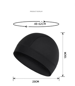 New Arrival Men's <b>Cooling</b> Skull Caps Helmet Liner Cycling Caps Sweat Wicking Running Beanie <b>Hat</b> For Men Women Multi Color - Product Image 2