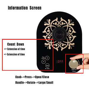 Hervidor de agua eléctrico de cuello de cisne para Hotel, Material de vidrio inalámbrico de uso comercial <span class=keywords><strong>con</strong></span> Control de temperatura, fabricación ODM OEM - Product Image 5