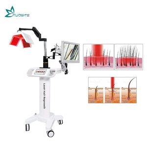 Appareil de thérapie laser LLLT pour la repousse des cheveux, usage en salon, anti-perte de cheveux, réparation du cuir chevelu, traitement laser diode pour les cheveux - Product Image 2
