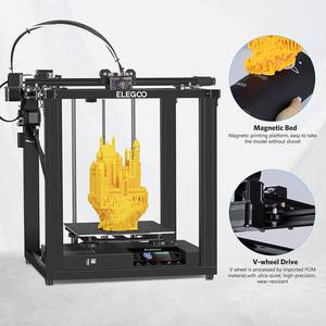 For ELEGOO Neptune X FDM 3D <b>Printer</b> Dual Extruder for Resin Industrial Label <b>Card</b> Dental Jewelry Industries SLM SLA Molding - Product Image 5