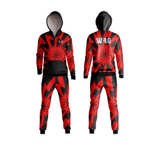 Ropa Deportiva Personalizada para Hombre, 100% Poliéster, Estilo Hip Hop, Chándal con Pantalones con Capucha, Chándal Informal de Algodón para Invierno - Product Image 6
