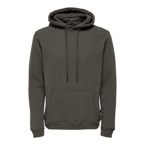Sweatshirts respirants d'hiver à logo personnalisé unisexe Vente en gros Sweats à capuche surdimensionnés unis avec fermeture éclair Polyester/coton pour hommes - Product Image 3