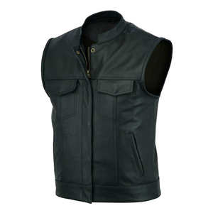 Chaleco de Cuero Ligero, Cómodo, con Aspecto Elegante, Logotipo Personalizado, Ideal para Combinar en Capas y Uso Diario Informal - Product Image 4