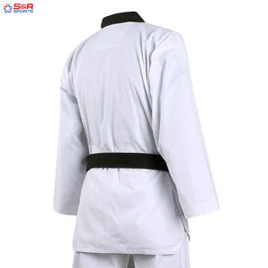 Uniforme de Taekwondo de colores sólidos hecho profesional para hombres uniforme de Taekwondo de nuevo diseño gran oferta uniforme de Taekwondo - Product Image 5