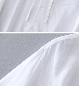 Sudadera con capucha informal de verano para hombre 2025 de Color sólido con cremallera de manga larga de secado rápido transpirable versátil diseño de moda botones - Product Image 3