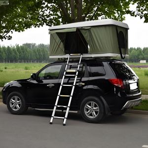 Marque privée <span class=keywords><strong>Tente</strong></span> de toit hydraulique autopropulsée grise à coque dure 4wd pour 2 à 3 personnes au meilleur prix - Product Image 6