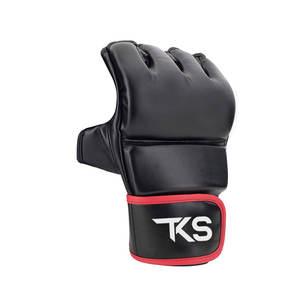 Fabricante de calidad superior Guantes Mma de cuero profesional de la mejor calidad Guantes de agarre hechos a medida - Product Image 5