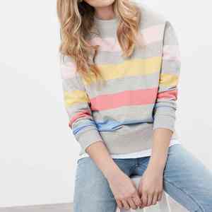 Venta caliente sudadera de mujer ajuste cómodo transpirable productos de marca pesados nuevo estilo diseño único sudadera para mujer - Product Image 2