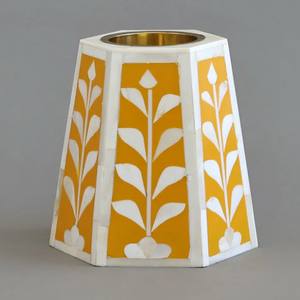 Indian Mother Pearl Inlay Medkhan Incense <b>Burner</b> Customised Colour Bakhoora Range for Home Decoration Perfect Ramadan Eid Easter - Product Image 3