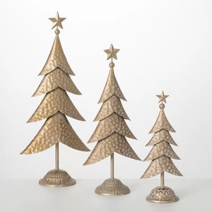 Luxury Gold Style <b>Christmas</b> <b>Tree</b> for Home Decoration Tableware with Logo Customization - Product Image 1