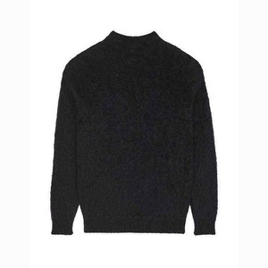 Suéter de Mohair de Punto Sólido con Cuello en V y Botones para Hombre, de Invierno, con Peluche, de Alta Calidad, Anti-Pilling y Anti-Arrugas, Proveedor Popular - Product Image 3