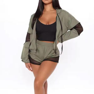 Respirant 2 pièces Twin Set pour femmes Anti-rides Anti-rétrécissement confortable 100% coton femmes Twin Set en prix de gros - Product Image 1