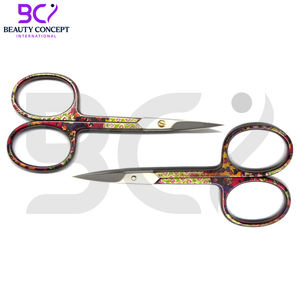 4 pièces multicolores, très vendues, prix d'usine, meilleur prix, qualité supérieure, ciseaux à cuticules, outils à ongles sur mesure - Product Image 2