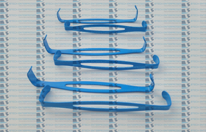 Juego de 6 Retractores Azules Aislados de la Marina de los Estados Unidos para Cirugía Ortopédica de Cadera - Product Image 5