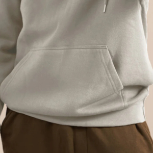 Sudaderas con capucha de invierno para hombre con estampado digital de patrón sólido cuello con capucha hecho de material de poliéster/algodón - Product Image 3