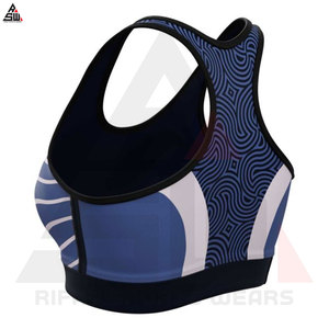 Soutien-gorge de sport pour femmes de meilleure conception pour la course à pied Vêtements de fitness de grande taille Soutien-gorge de sport pour vêtements décontractés Soutien-gorge de sport à sublimation pour femmes - Product Image 2