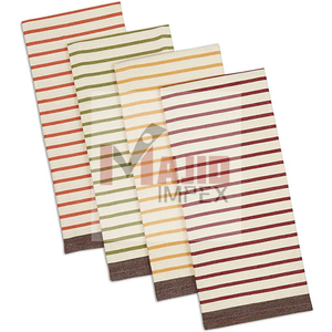 Torchon de cuisine 100% coton de haute qualité Chiffon de nettoyage de vaisselle de haute qualité Couleurs personnalisables Techniques tissées - Product Image 2
