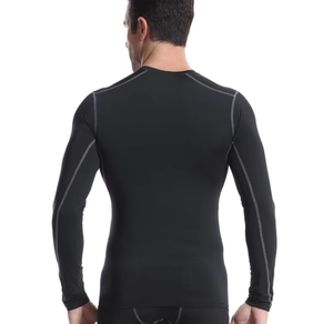 Couche de base hommes ensemble de sous-vêtements thermiques chaud séchage rapide Compression chemise pantalon doux Stretch Fit évacuation de l'humidité porter - Product Image 2