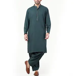 巴基斯坦阿富汗shalwar kameez男士高品质男士时尚kurta-男士刺绣shalwar kameez