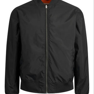 Veste d'université de baseball en satin à motif de logo personnalisé pour hommes veste d'équipe universitaire en laine matelassée de haute qualité pour l'hiver - Product Image 1