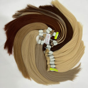 PURO Extension de cheveux vierges Remy de couleur naturelle Style droit Vague du Vietnam Double trame Styling avantageux en gros - Product Image 1