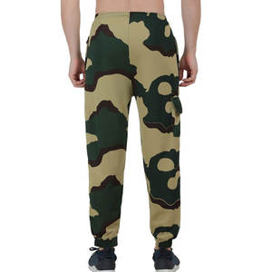 Pantalones de chándal informales de lona ligeros para hombre, ropa de calle con patrón recto de invierno, pantalones para correr, bolsillos personalizables, carga media - Product Image 3