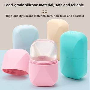 For Silicone Ice Compress Beauty Device with Long-Lasting Ice Roller & Ice <b>Cube</b> for Face Swelling Elimination and Cleansing - Product Image 4