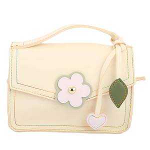 กระเป๋าสะพายไหล่สำหรับเด็กผู้หญิง (NS01-295) - สีน้ำตาลอ่อน - Product Image 2