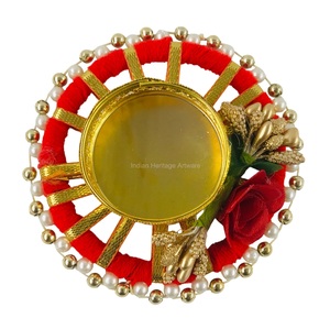 Porte-bougie en métal traditionnel indien fait à la main de haute qualité, modèle PA15, pour la décoration de la maison, festival Diwali, marque IHA - Product Image 1