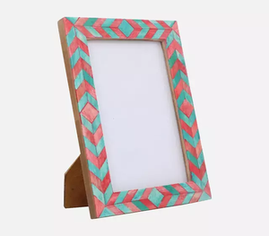 100% Handmade Resin <b>Photo</b> <b>Frame</b> Customized Size <b>for</b> Home Hotel Restaurant-Featuring Mother of Pearl MDF Unique Home Decor - Product Image 2