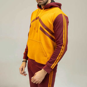 Ensemble de survêtement pour homme en coton 100% respirant et chaud, nouvelle conception, prix bas, vente en gros OEM, taille plus, pour l'hiver - Product Image 5