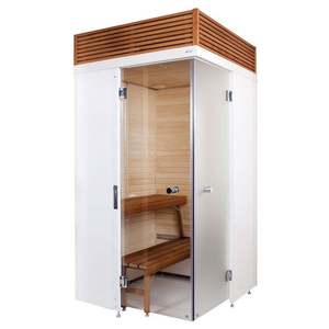 Sauna traditionnel Aspen ThermoAspen pour 2 personnes en bois de pruche avec design pliable pour gagner de la place, garantie 1 an - Product Image 2