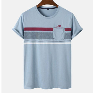 เสื้อยืดผู้ชายดีไซน์ล่าสุดปี 2025 ผ้าฝ้าย 100% แขนสั้น คอกลม สวมใส่สบาย ระบายอากาศได้ดี แห้งเร็ว รับสกรีนโลโก้ ขายส่ง - Product Image 1