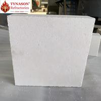 Brique isolante en alumine à bulles Tynason, 95 % de teneur en Al2O3, haute réfractarité pour four à vide, fabricant professionnel
