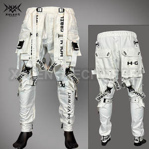 กางเกงจ็อกเกอร์ผ้าแคนวาสพิมพ์ลายคุณภาพสูงสำหรับผู้ชาย เอวยางยืด ทรงหลวม น้ำหนักเบา เหมาะสำหรับฤดูร้อน - Product Image 1