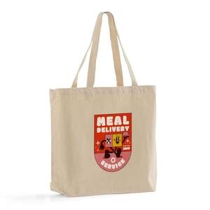 Customized Med/Large Canvas Tote <b>Bag</b> with <b>Long</b> Handles Solid Color and Durable Feature-TG250 - Product Image 4