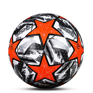 Venta caliente Balón de fútbol PU Cuero Tamaño 5 Balones de partido de competición Ejercicio profesional Fútbol Deportes al aire libre Estudiantes - Product Image 3