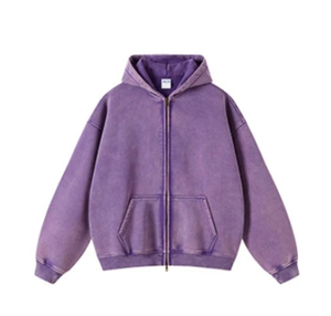 Fabricants personnalisés Tissu épais uni Meilleure vente Sweats à capuche avec fermeture éclair pour hommes au meilleur prix - Product Image 6