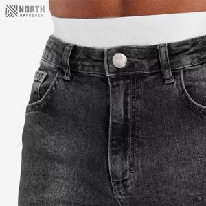 Pantalones Vaqueros Ajustados y Elegantes para Hombre con Diseño Clásico y Tela Resistente para Uso Diario, Pantalones Vaqueros Casuales para Hombre, Pantalones Vaqueros Holgados para Hombre - Product Image 5