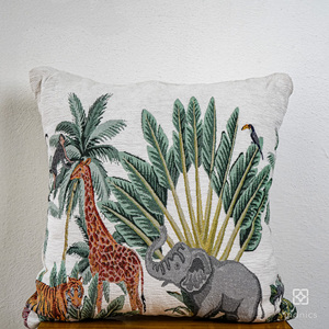Coussins Jacquard en Polycoton Doux et Durable en Vrac Vente en Gros Logo Personnalisé de Haute Qualité Confortable Aspect Élégant - Product Image 5
