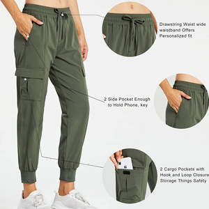 Léger femmes pantalon pantalon séchage rapide Cargo Joggers pantalon pour extérieur décontracté respirant grande taille femmes pantalons et pantalons - Product Image 6
